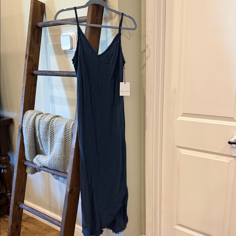NWT Bella Dahl Cami Slip Dress with Fray